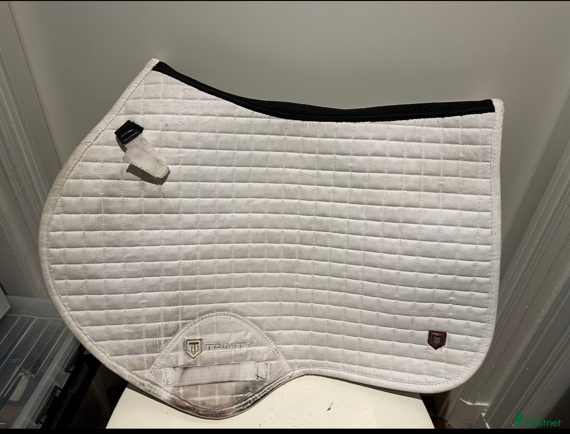 Schabrak & Vojlockar hästutrustning till salu: Vitt trinity schabrak i Åre - Annons 4