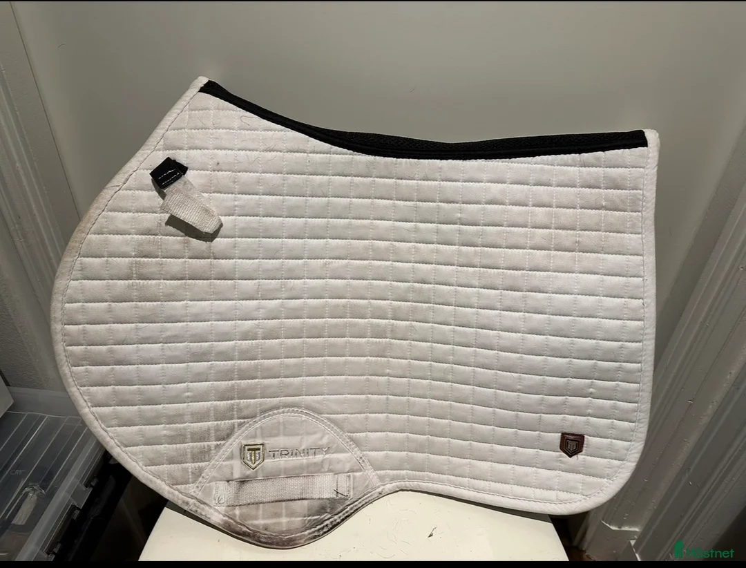 Schabrak & Vojlockar hästutrustning till salu: Vitt trinity schabrak i Åre - Annons 1