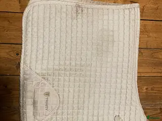 Schabrak & Vojlockar hästutrustning Vitt dressyr schabrak säljs! i Bollebygd - Annons 2