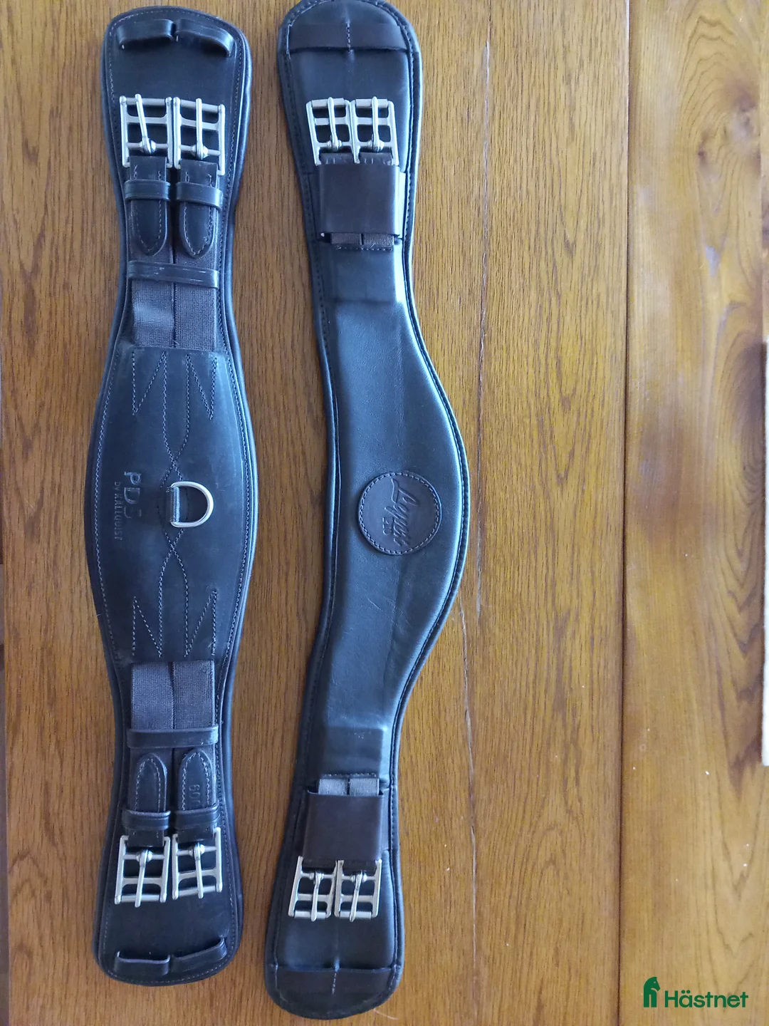 Sadeltillbehör hästutrustning till salu: Bruna Anatomiska sadelgjordar 60-70 cm i Uppsala - Annons 1