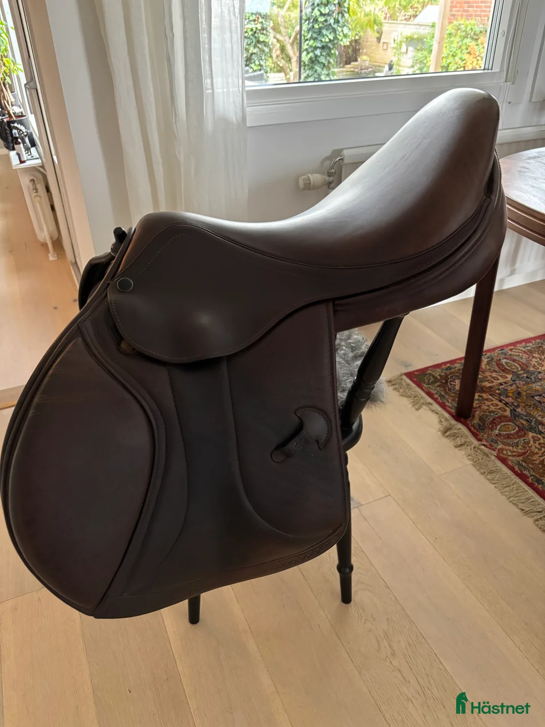 Sadlar hästutrustning till salu: Ergox2 Confidence brun kalvskinn - Annons 1