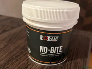 Övrig utrustning övrig utrustning till salu: No bite kräm- stoppar täckesbitning i Halmstad - Annons 1