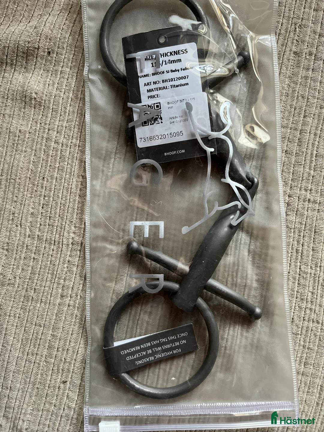 Bett hästutrustning till salu: BHOOF fager fulmer - Annons 1