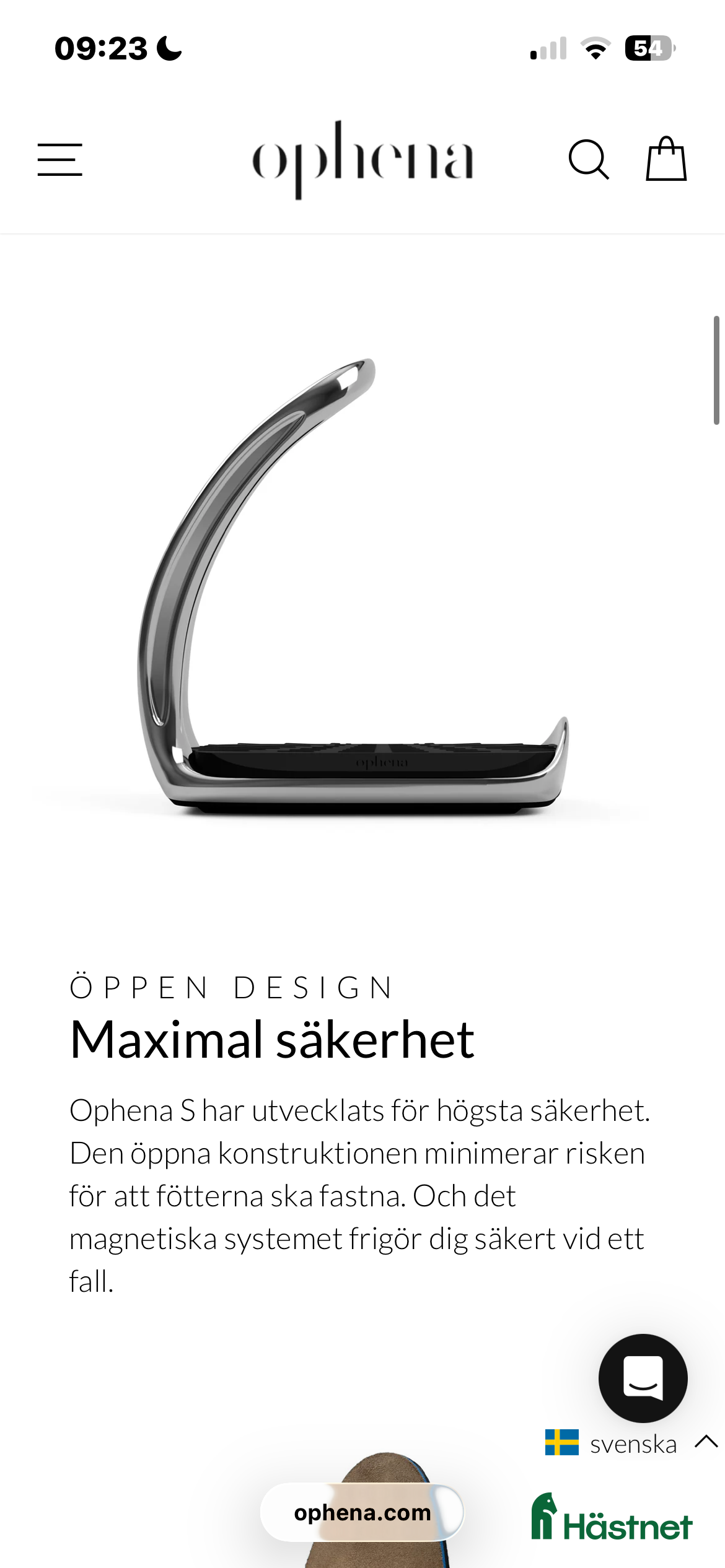 Stigbyglar hästutrustning till salu: Ophena stigbyglar! i Jät - Annons 3