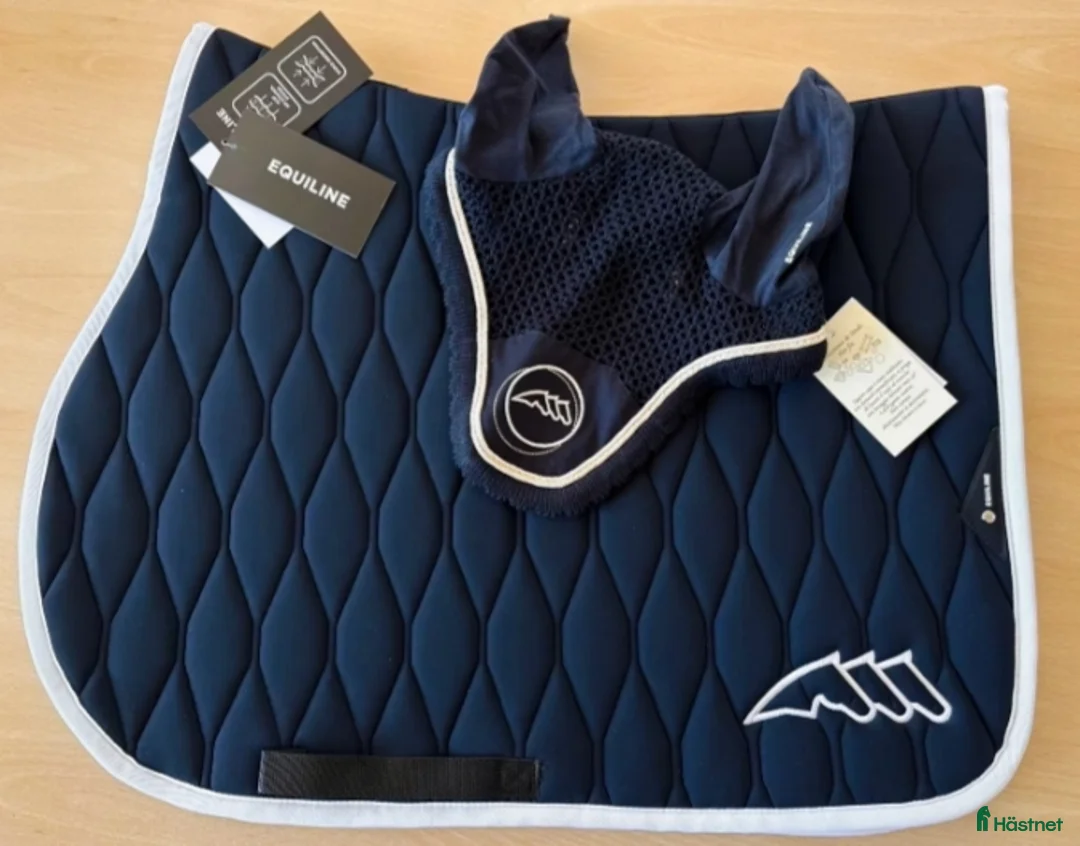 Schabrak & Vojlockar hästutrustning till salu: Ebrec Tech Hoppschabrak och huva - Annons 1