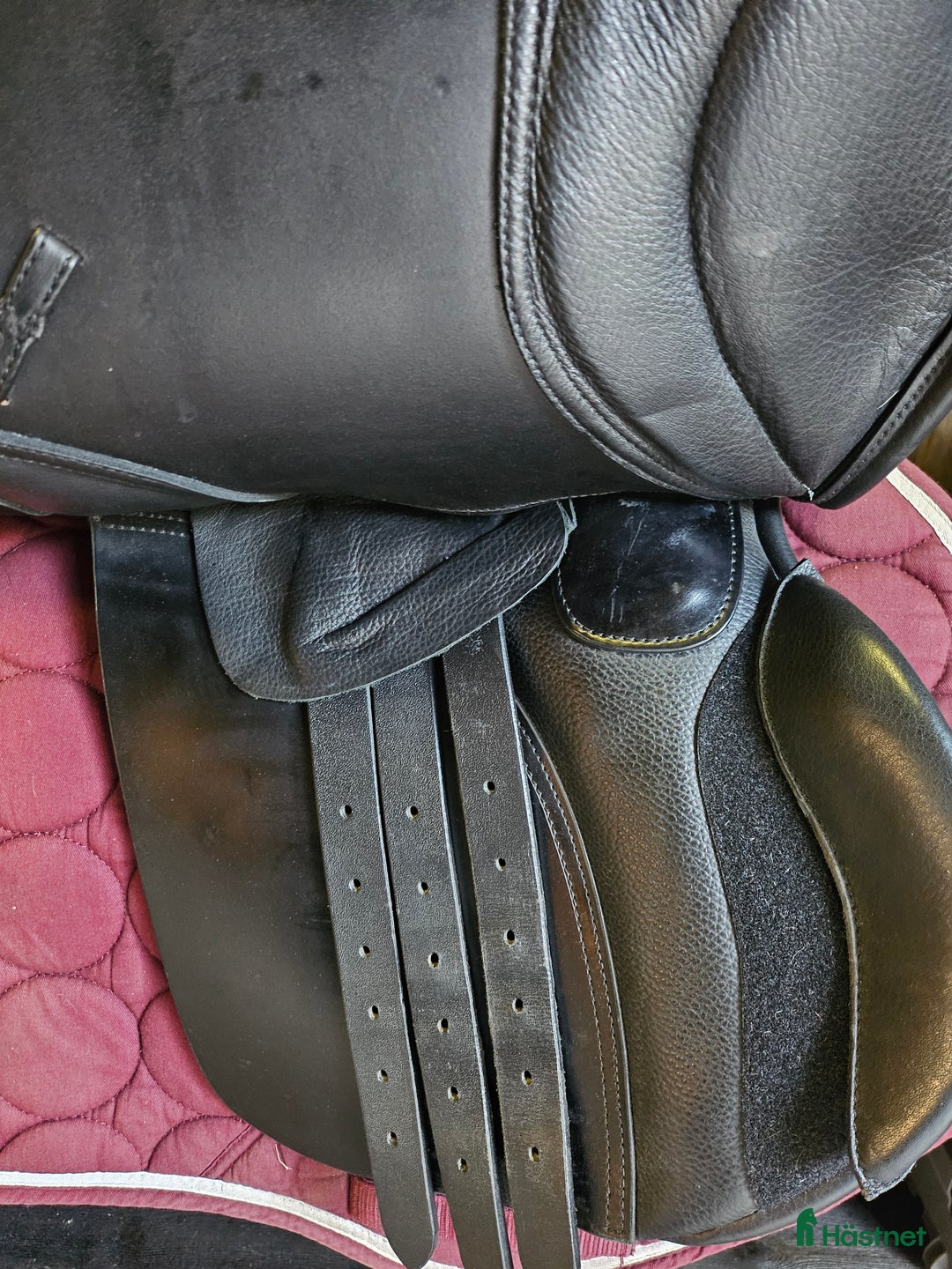 Sadlar hästutrustning till salu: Svart hopp/allround i nyskick i Halmstad - Annons 4