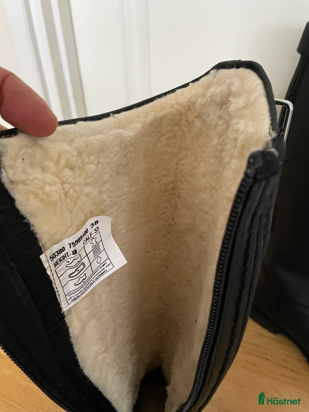 Ridstövlar ryttarutrustning till salu: Svarta vinterridstövlar i Hölö - Annons 3