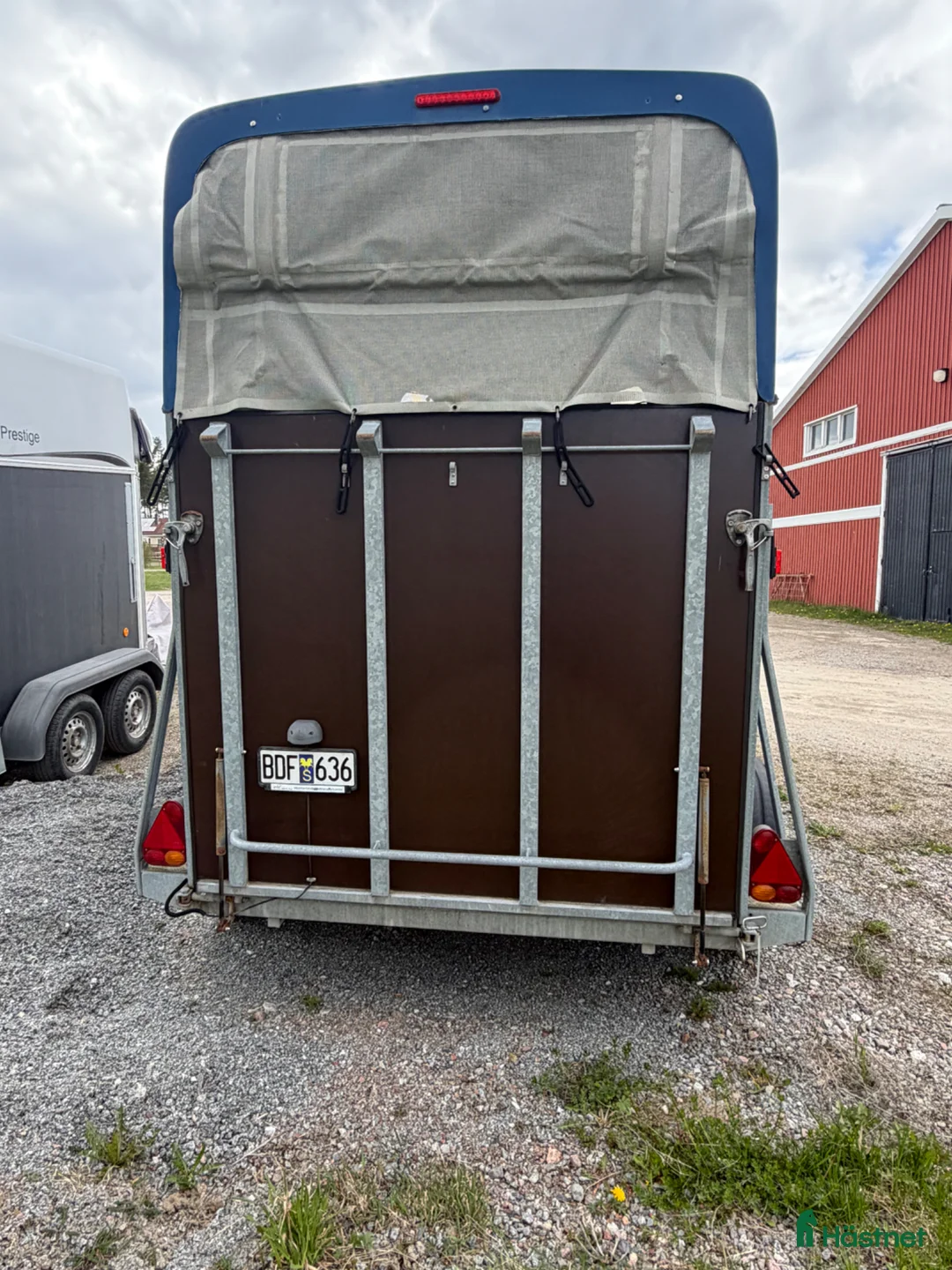 Hästtransporter  fordon & transport till salu: Blå värmlandsvagnen i glasfiber - Annons 6