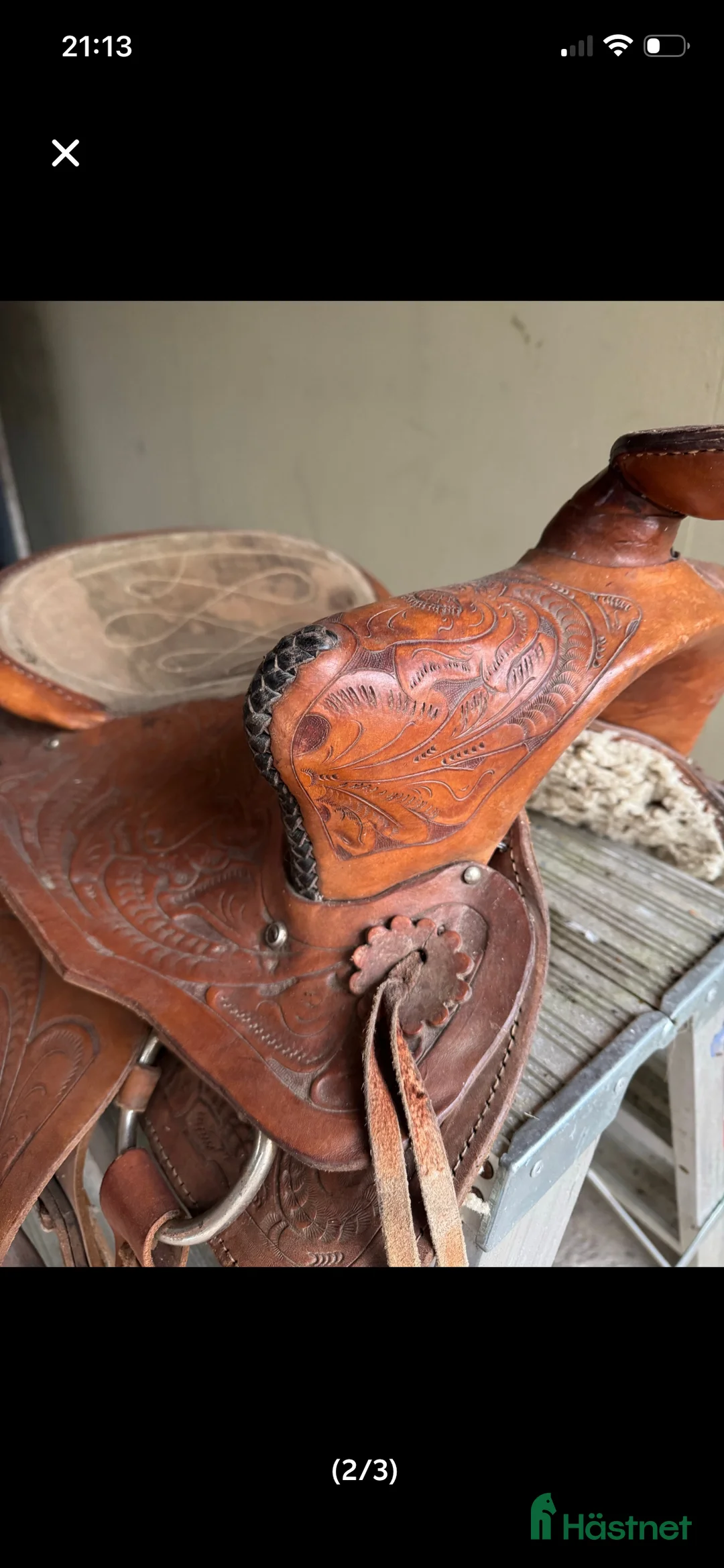 Sadlar hästutrustning till salu: Westernsadel med fina detaljer - Annons 2