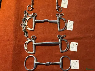 Bett hästutrustning Sex olika bett stl 13-14 cm i Vaxholm - Annons 7