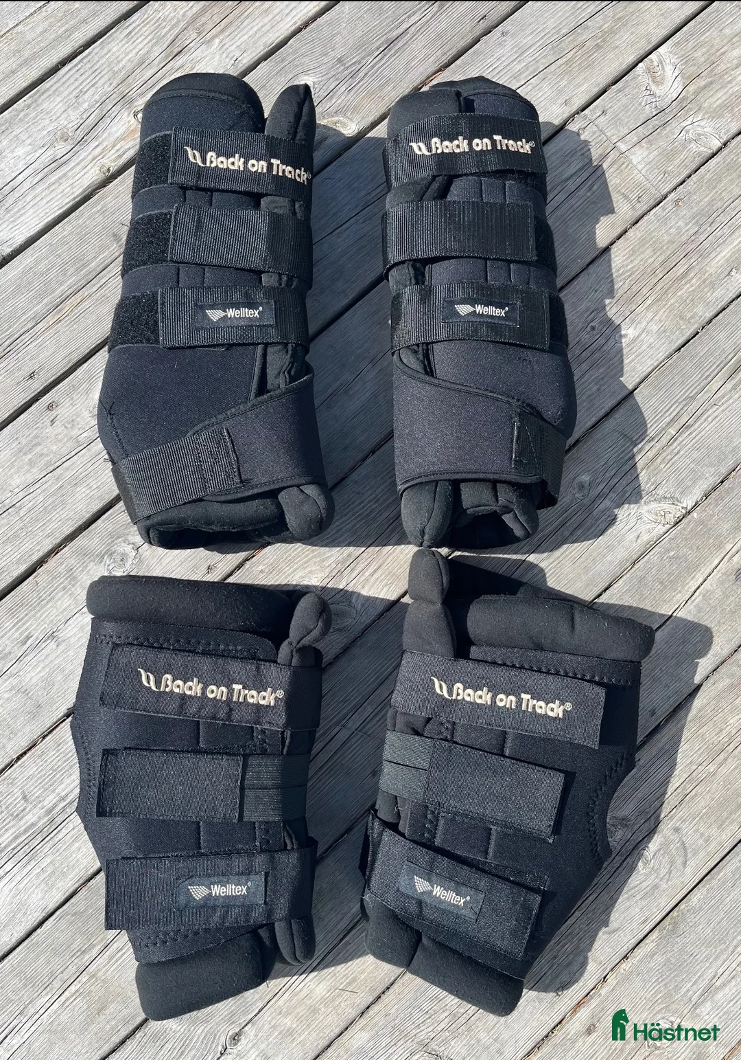 Benskydd hästutrustning till salu: Stallbandage och hasskydd, quick wrap - Annons 1