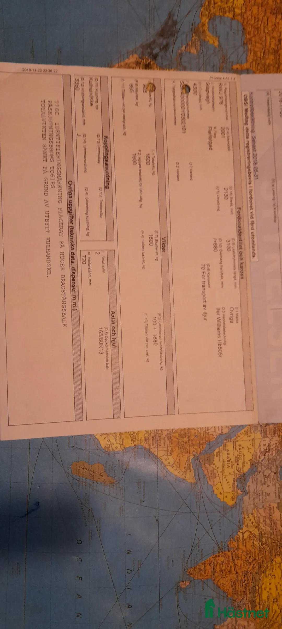 Hästtransporter  fordon & transport till salu: ifir wiliams till salu i Ljungaverk - Annons 2