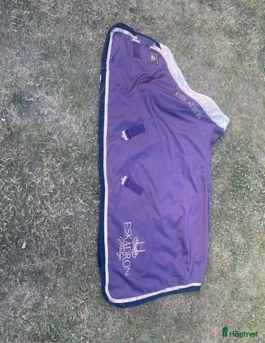 Täcken hästutrustning till salu: Supersnyggt esakadrontäcke i Johannishus - Annons 2