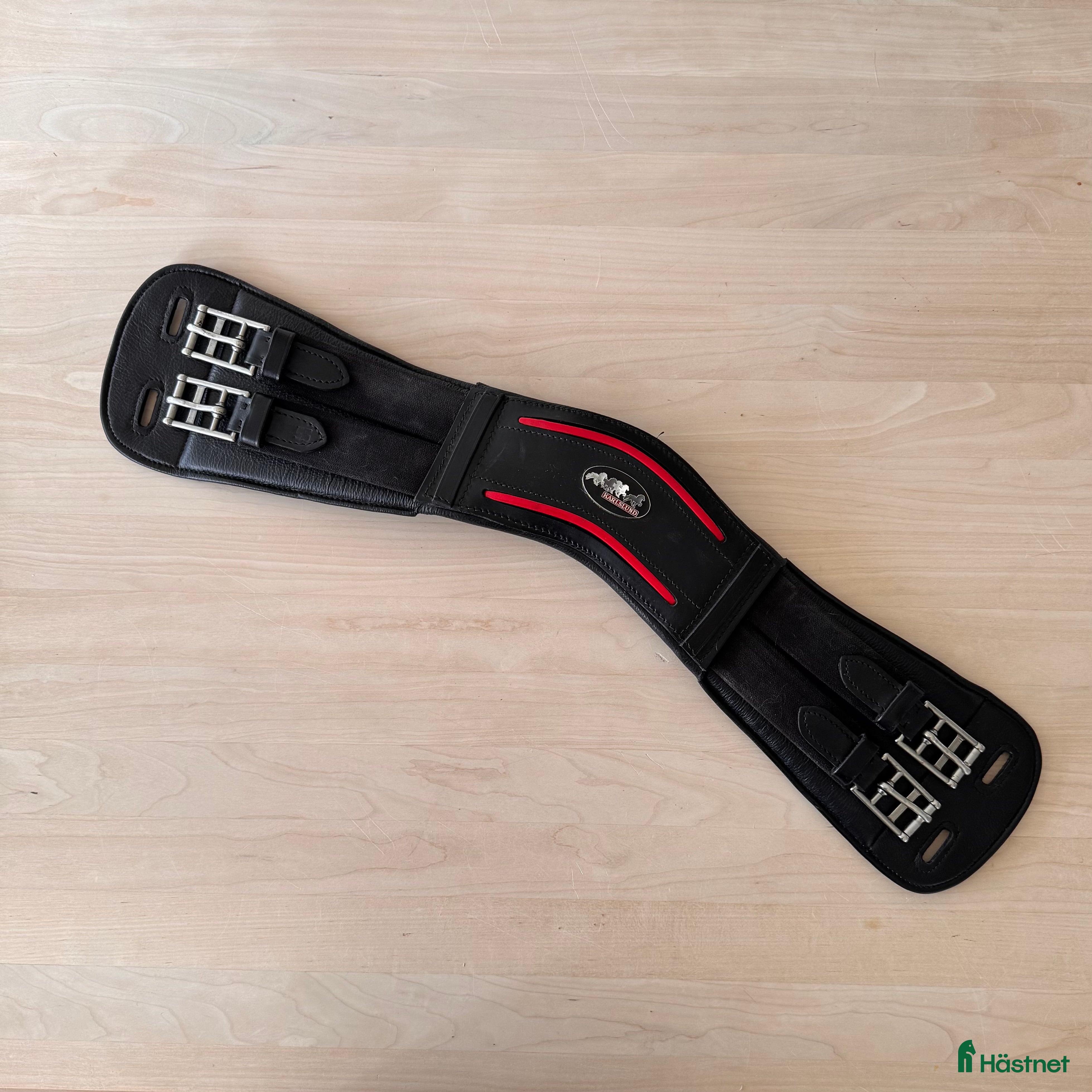 Sadeltillbehör hästutrustning Karlslund anatomisk lädergjord 55cm i Tjureda - Annons 14