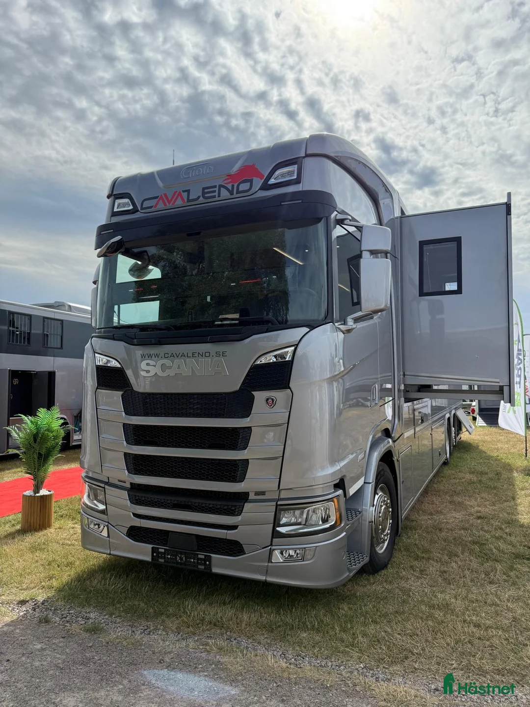 Hästlastbilar  fordon & transport till salu: Hästlastbil Scania i Getinge - Annons 3