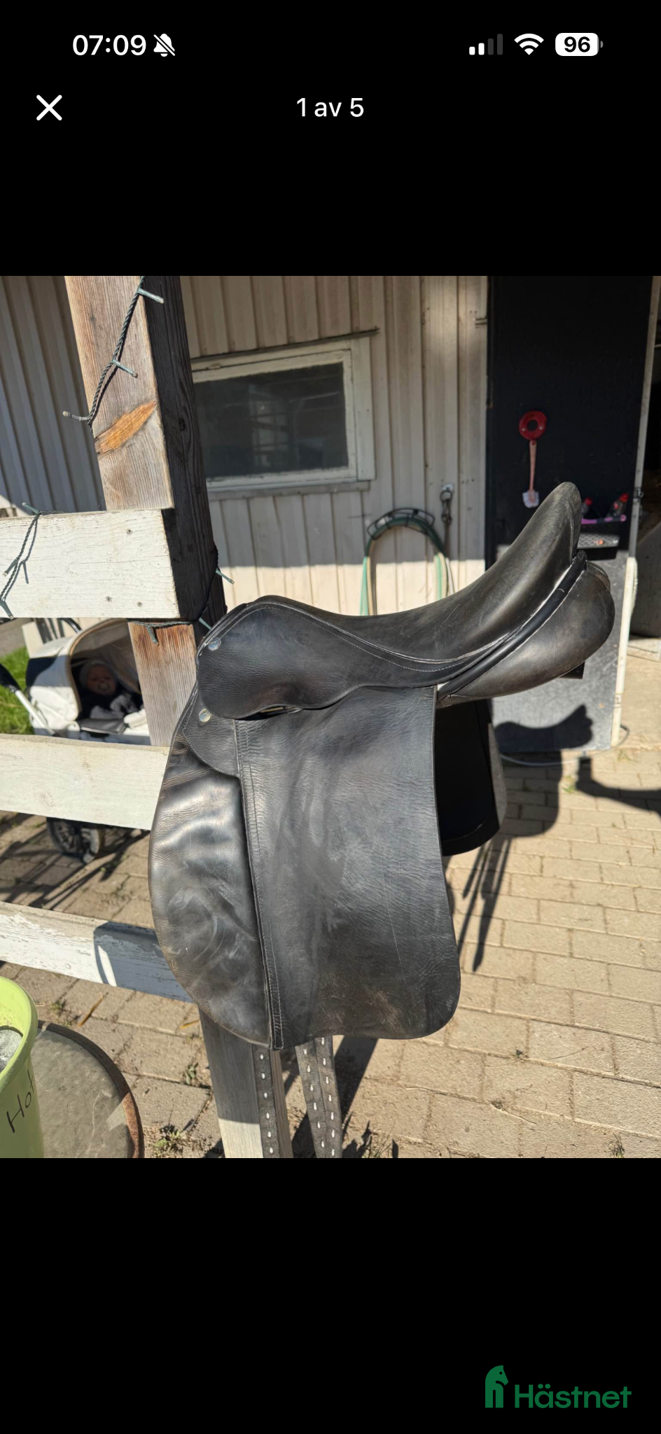 Sadlar hästutrustning Fin dressyrsadel - Annons 21