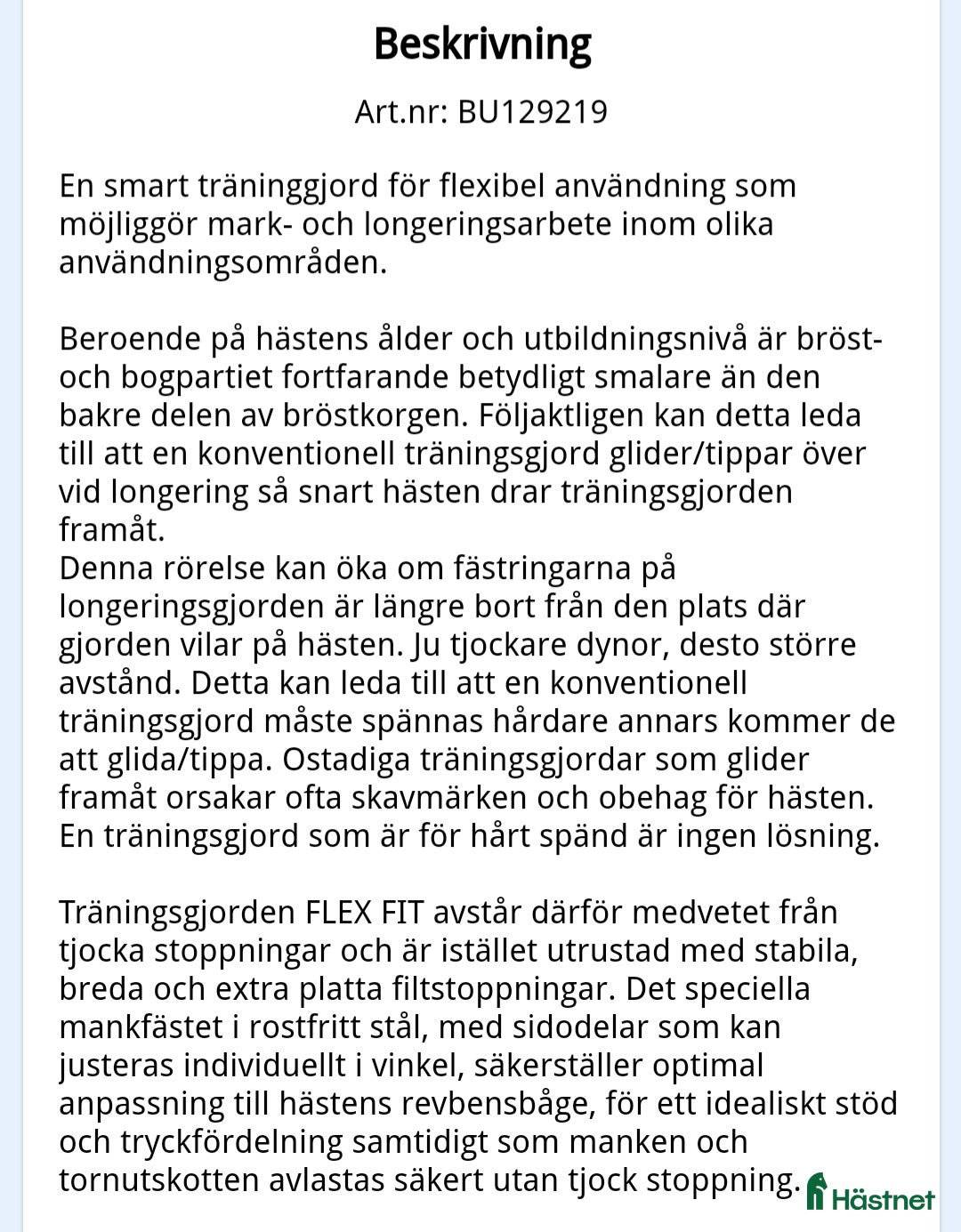 Övrig Hästutrustning hästutrustning till salu: Tömkörningsgjord med båge storlek Full i Tranås - Annons 9