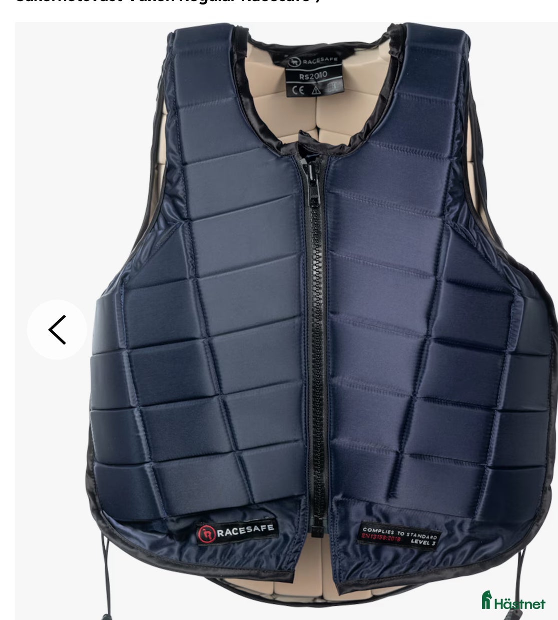 Säkerhetsvästar ryttarutrustning till salu: Snygg säkerhetsväst  i Tösse - Annons 7