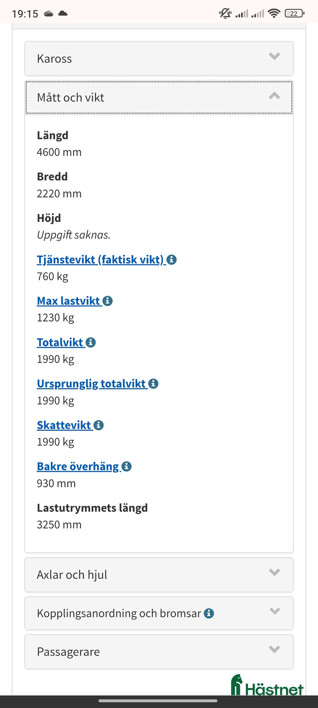 Hästtransporter  fordon & transport till salu: Umesläp B45 - 07 i Månkarbo - Annons 9