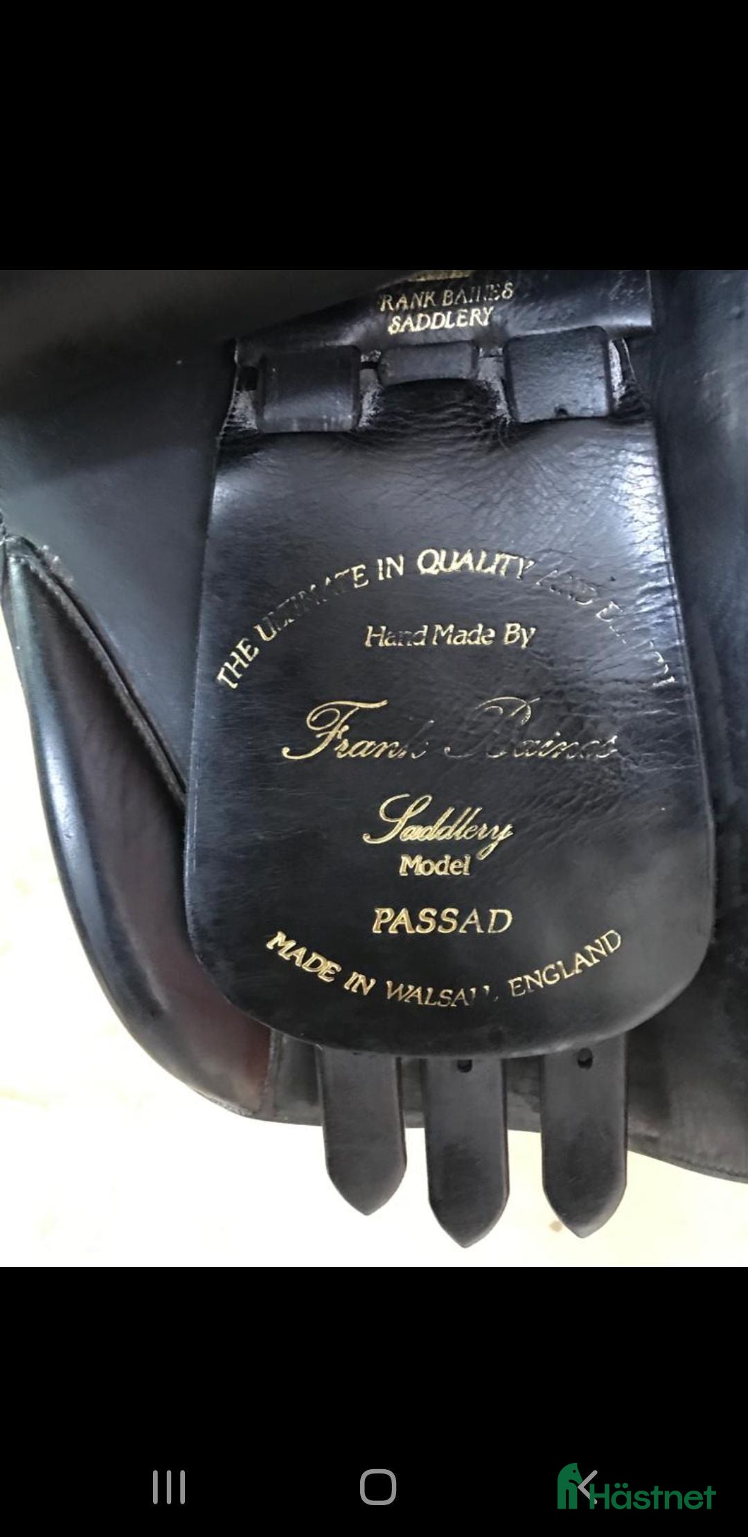 Sadlar hästutrustning till salu: Mycket fin hoppsadel i Malmö - Annons 4