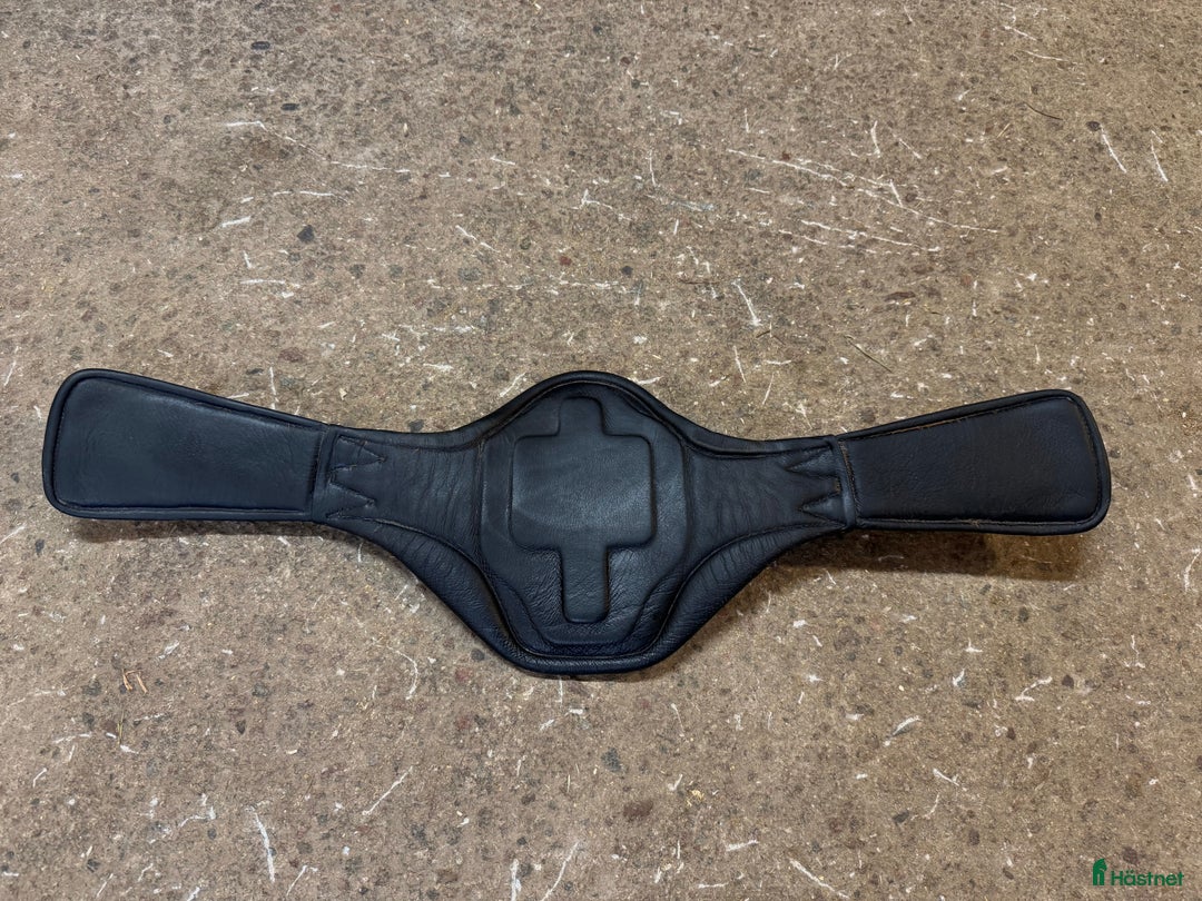 Sadeltillbehör hästutrustning till salu: Svart lädergjord 70 cm  i Hofors - Annons 2