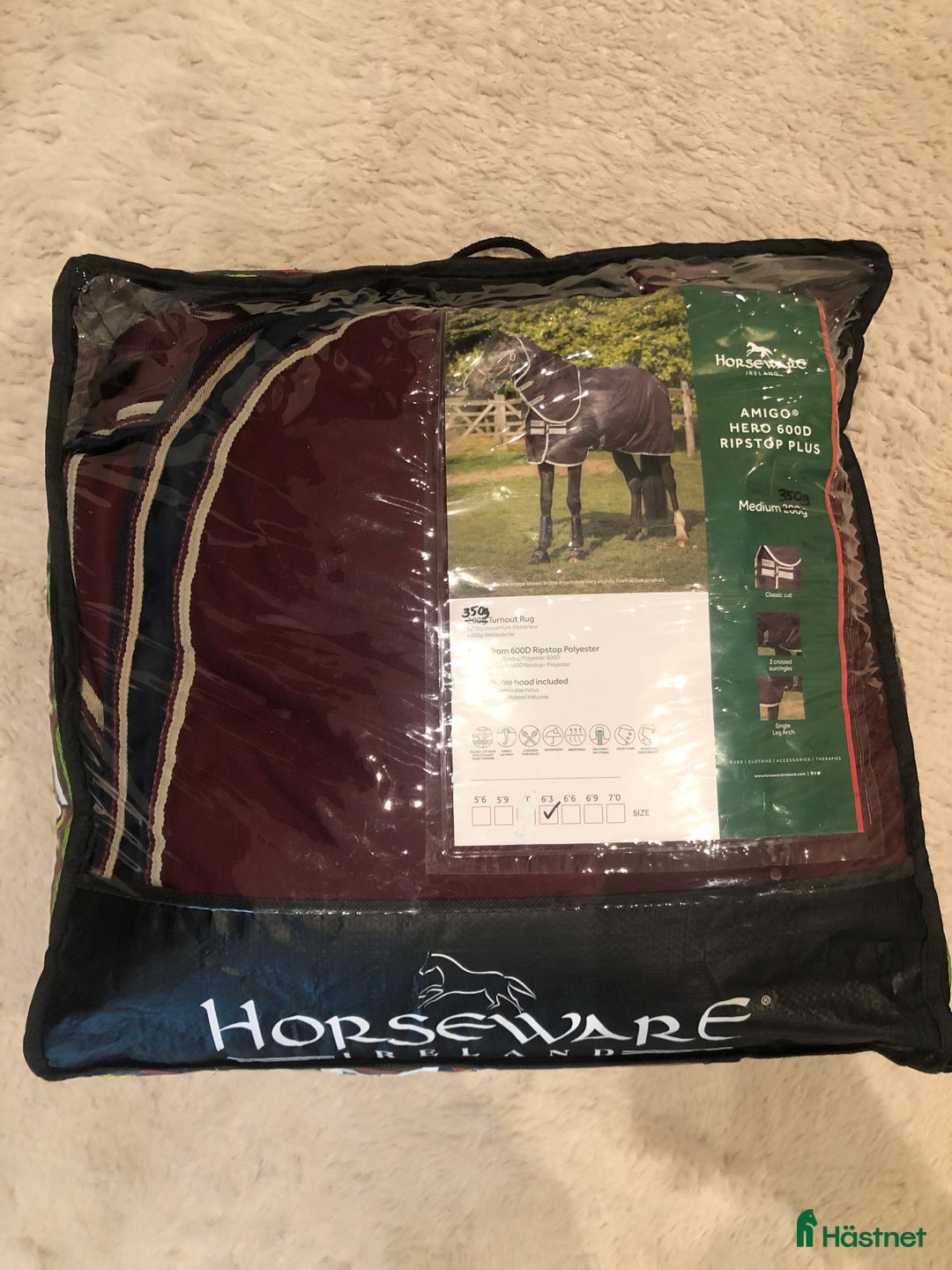 Täcken hästutrustning till salu: Horseware vintertäcke 140 i Båstad - Annons 2