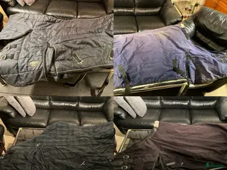 Täcken hästutrustning Två tjocka vintertäcken - Annons 10