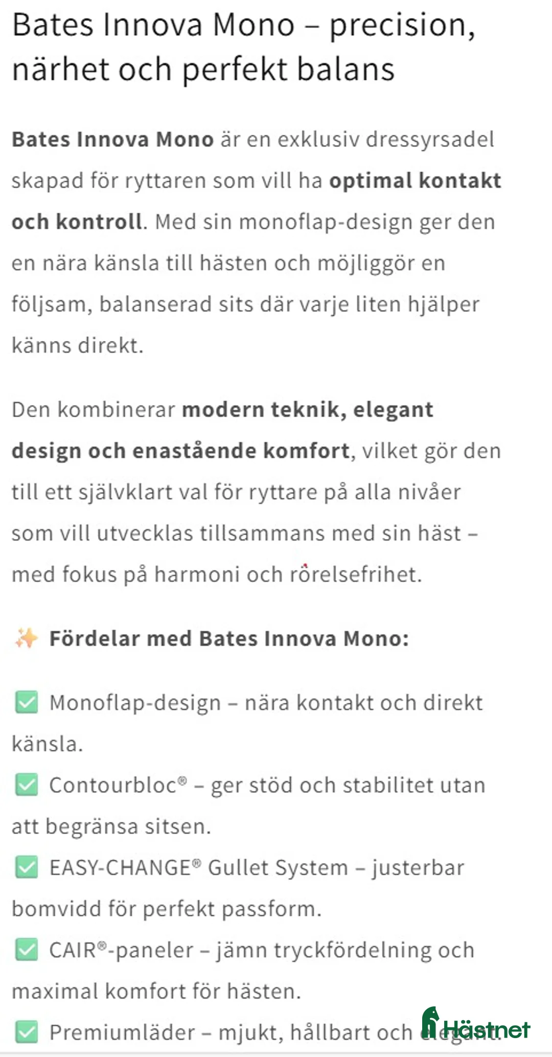 Sadlar hästutrustning till salu: Exklusiv dressyrsadel till bra pris i Ljusdal - Annons 6