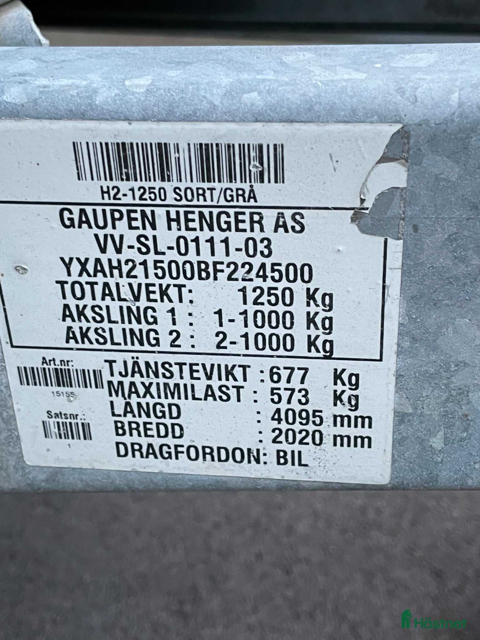 Hästtransporter  fordon & transport till salu: Hästtransport - Annons 1