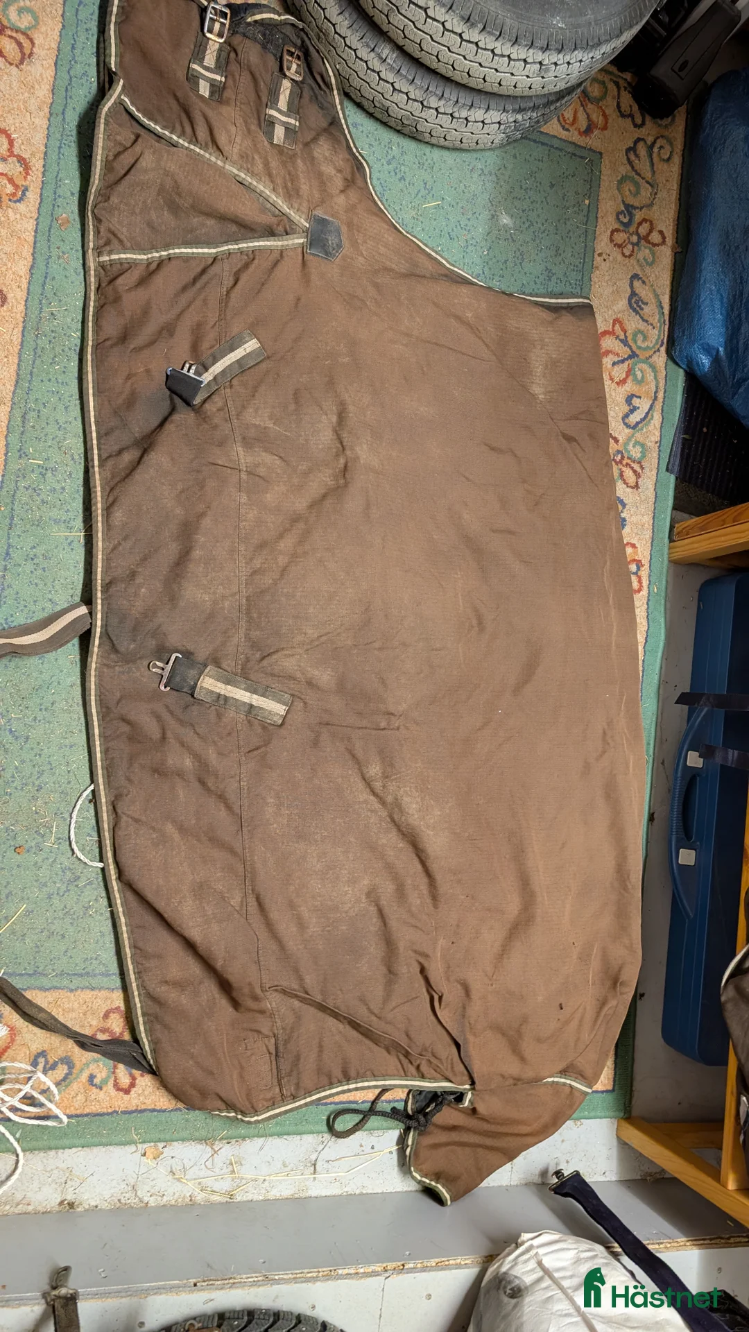 Täcken hästutrustning till salu: Vintertäcke 125 cm i Skepplanda - Annons 1