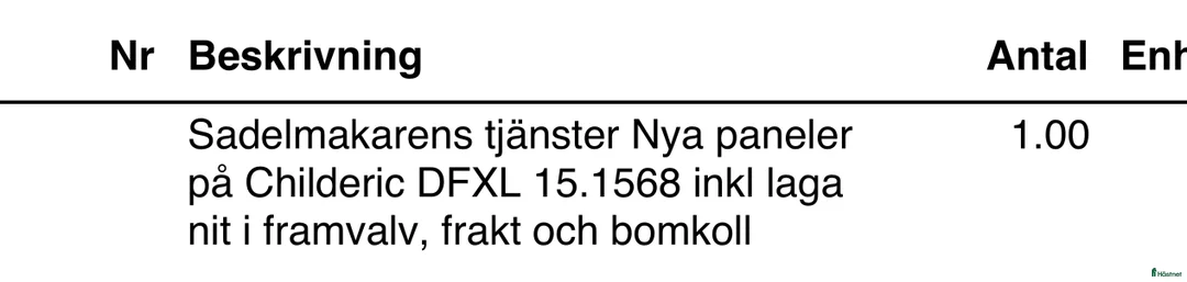 Sadlar hästutrustning till salu: Childeric DFXL i fint skick  i Stockholm - Annons 8