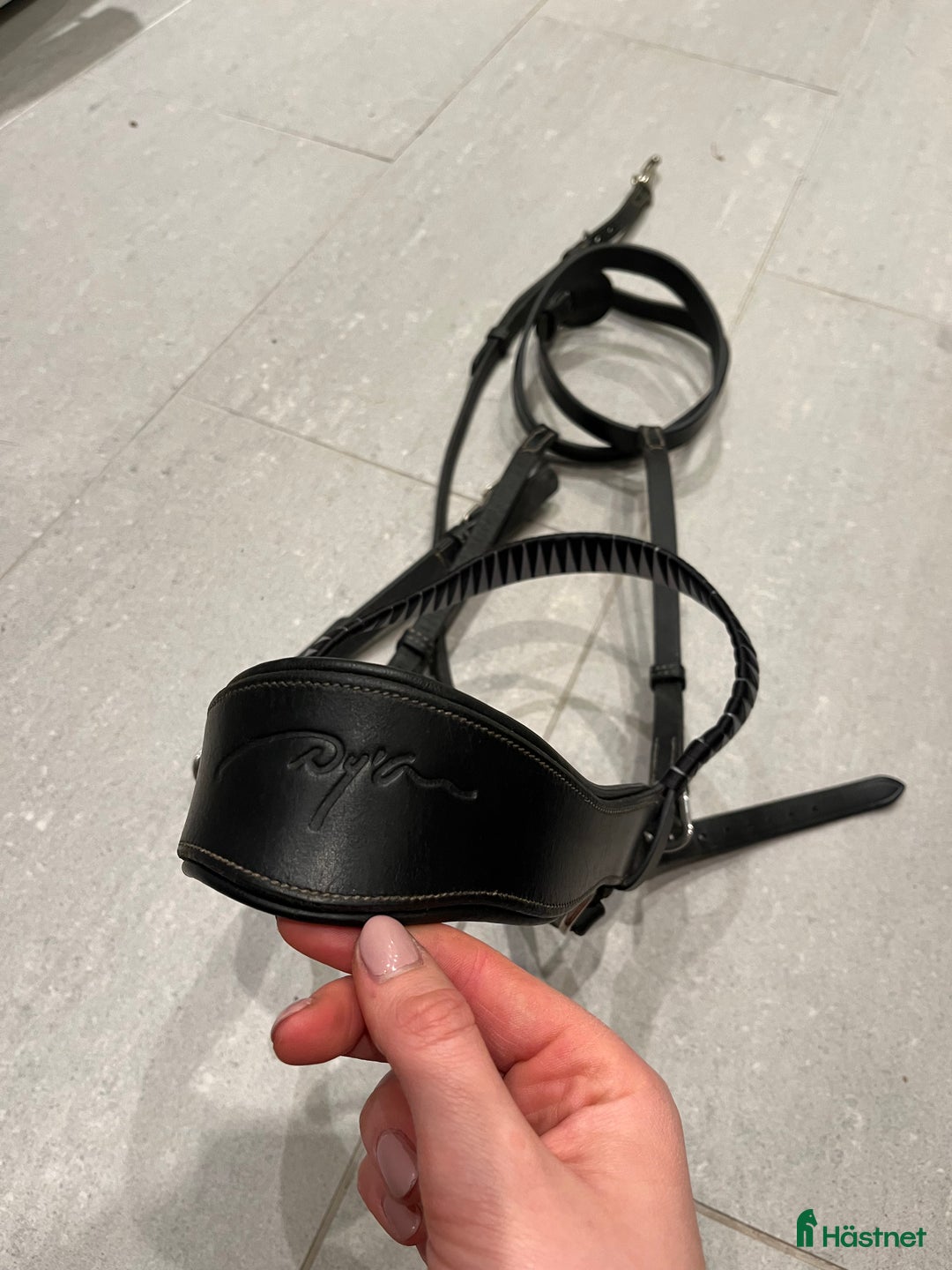 Träns hästutrustning till salu: Dyonträns slät nosgrimma i Dalby - Annons 2