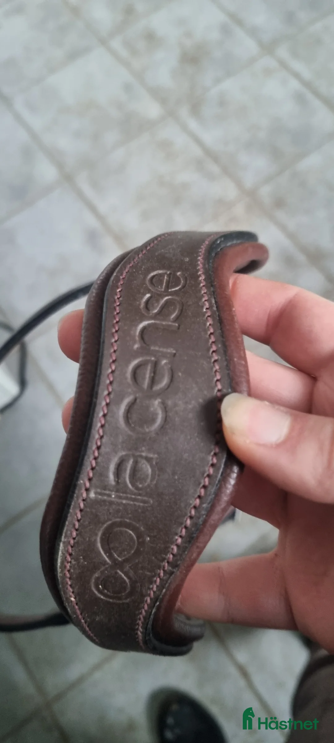 Träns hästutrustning till salu: Bettlöst träns, brunt stl Full - Annons 7