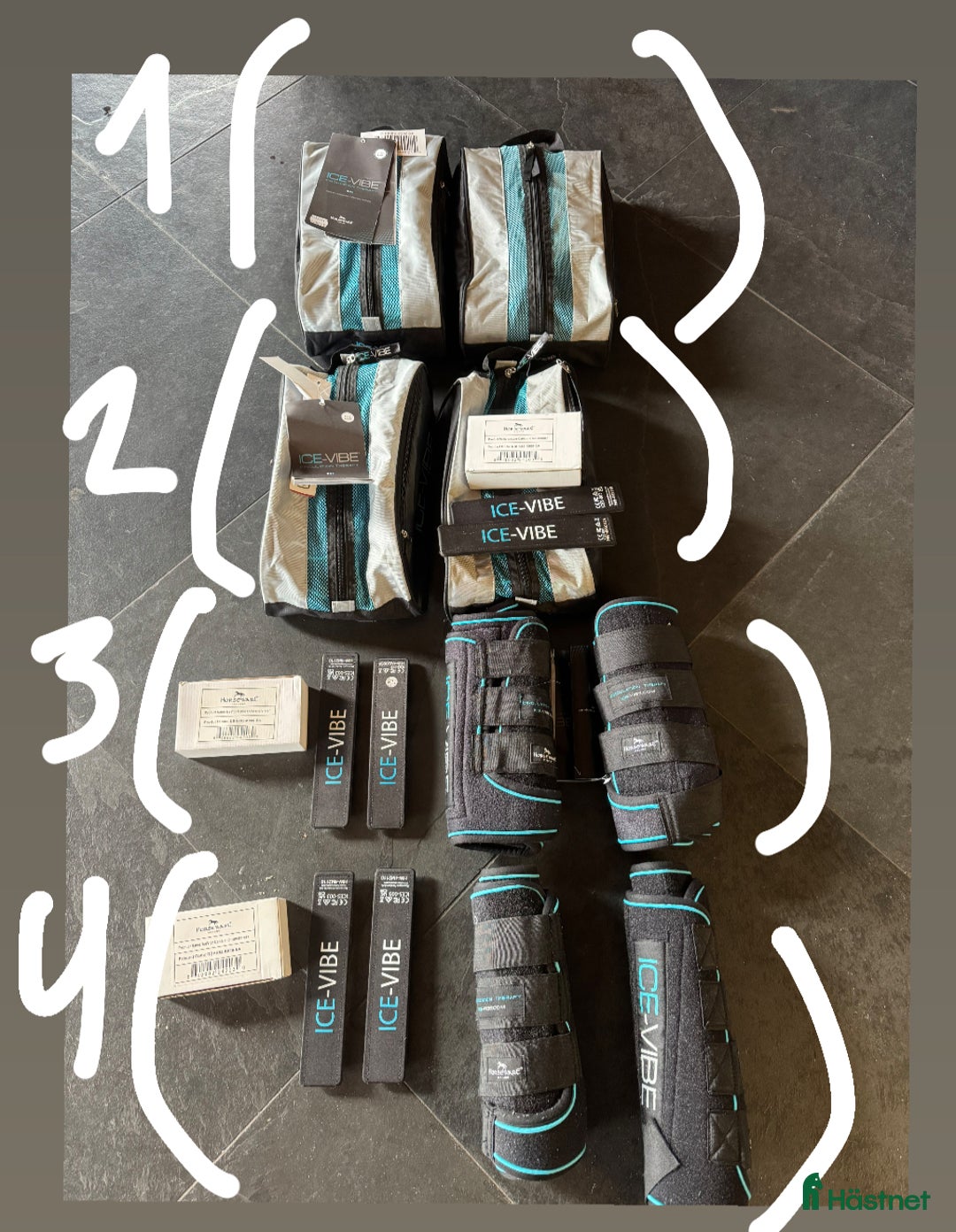 Benskydd hästutrustning till salu: Horseware IceVibe  i Lövestad - Annons 1