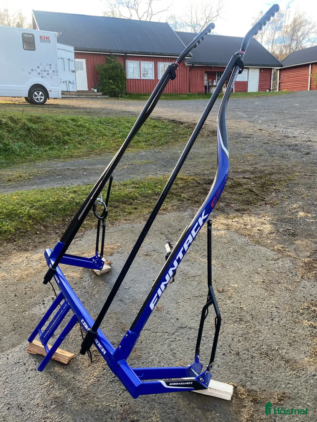 Travsulkys trav till salu: Finn-Tack Contender C6 sulky, med hjul selges i Nordre Toten - Annons 3