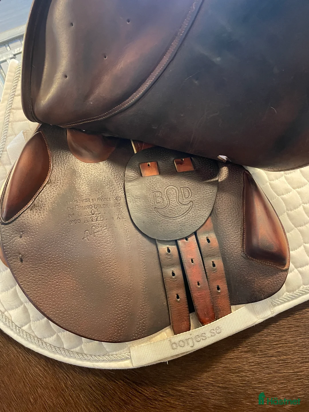 Sadlar hästutrustning till salu: Bruno Delgrange Nino 17,5" i Järlåsa - Annons 5