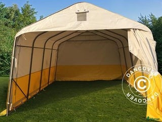 Övrig utrustning övrig utrustning till salu: Förvaringsarbetstält 3,6x4,8x2,68 m PVC Vit/Gul i Sollentuna - Annons 1