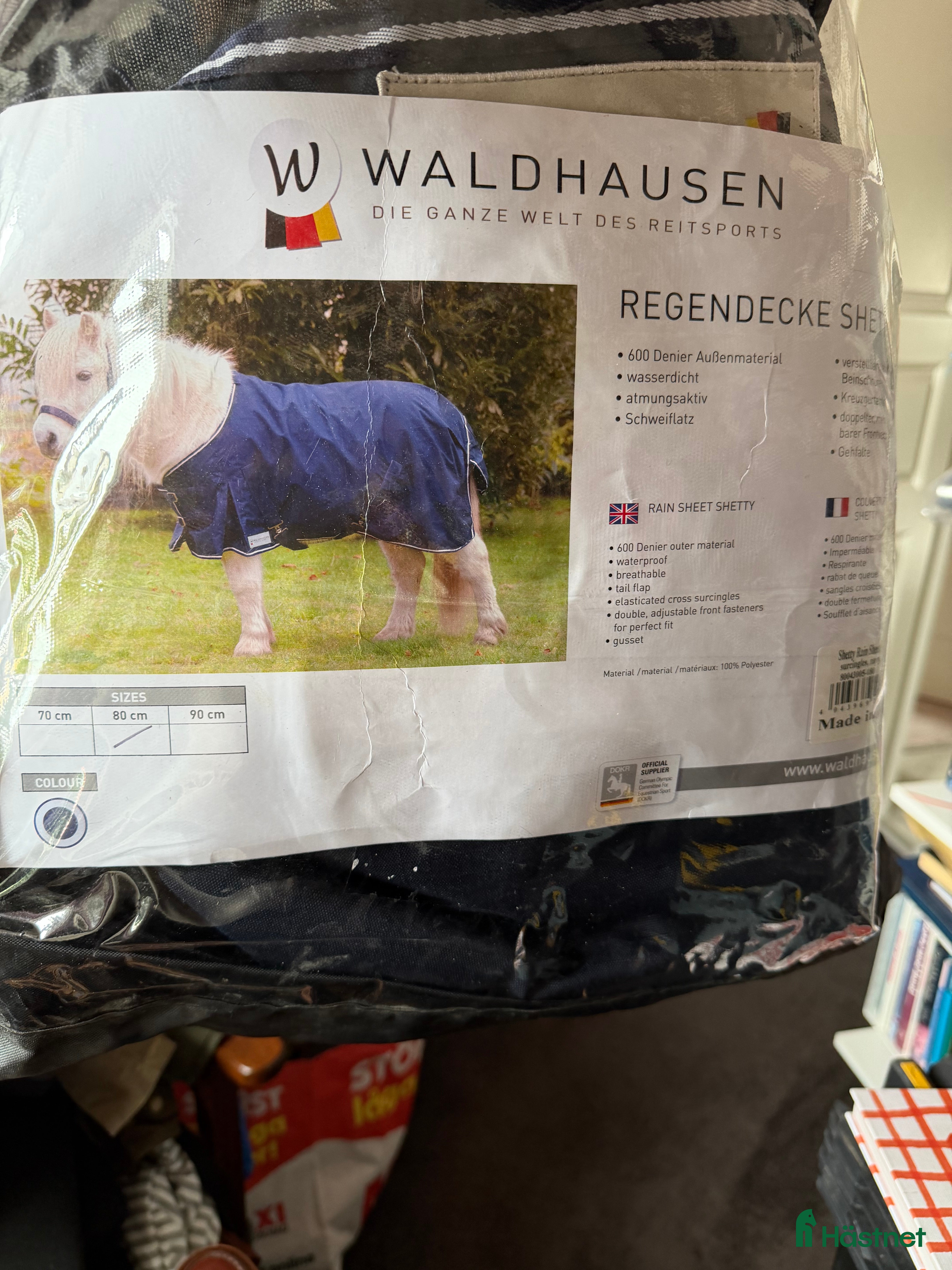 Täcken hästutrustning Helt nytt regntäcke i strl 80 säljes - Annons 10