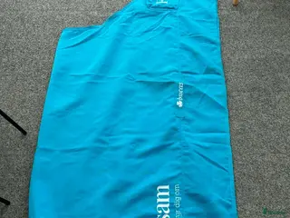 Täcken hästutrustning Bucas Folksam Panel Cooler 125 turkost svettäcke - Annons 1