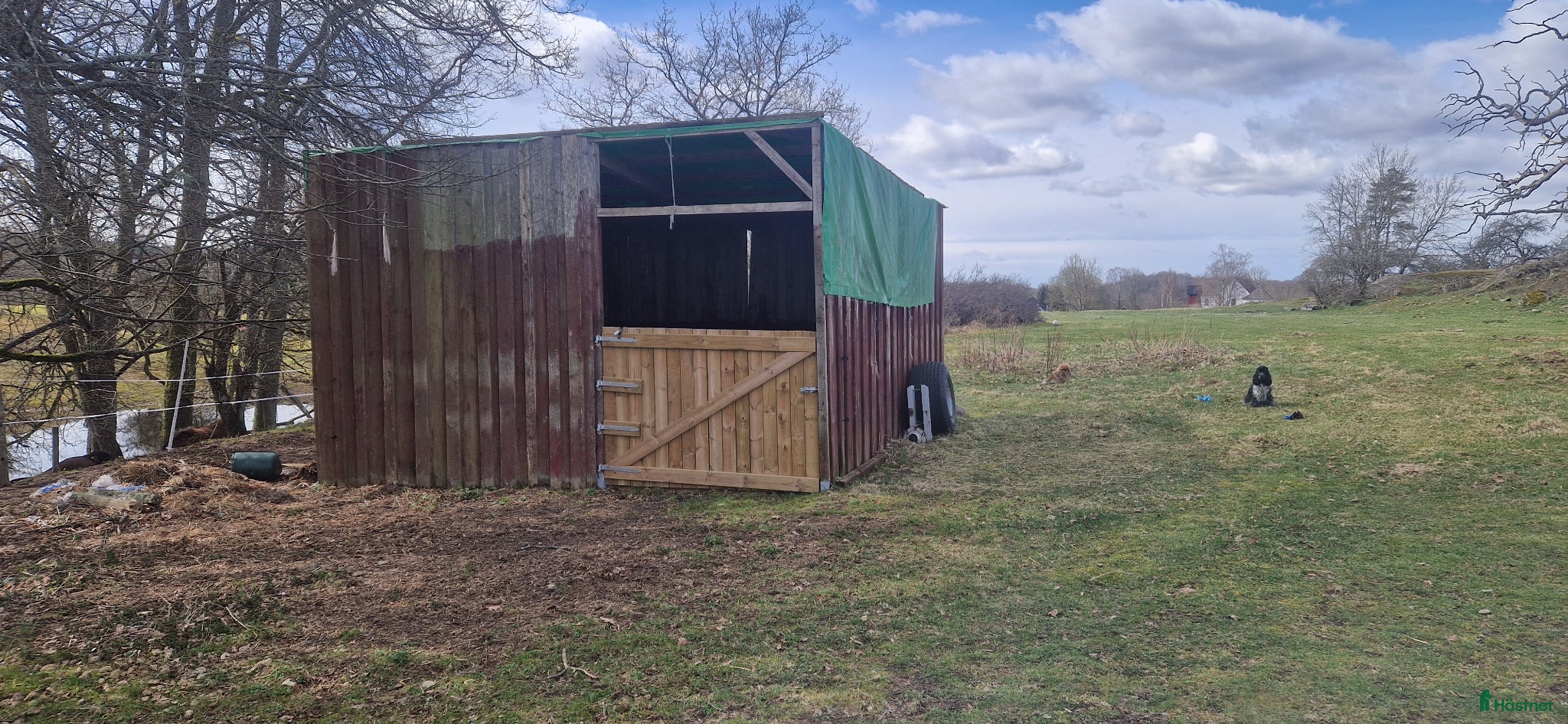 Stallinredning, stängsel & gård övrig utrustning till salu: Vindskydd/ligghall/utebox - Annons 1