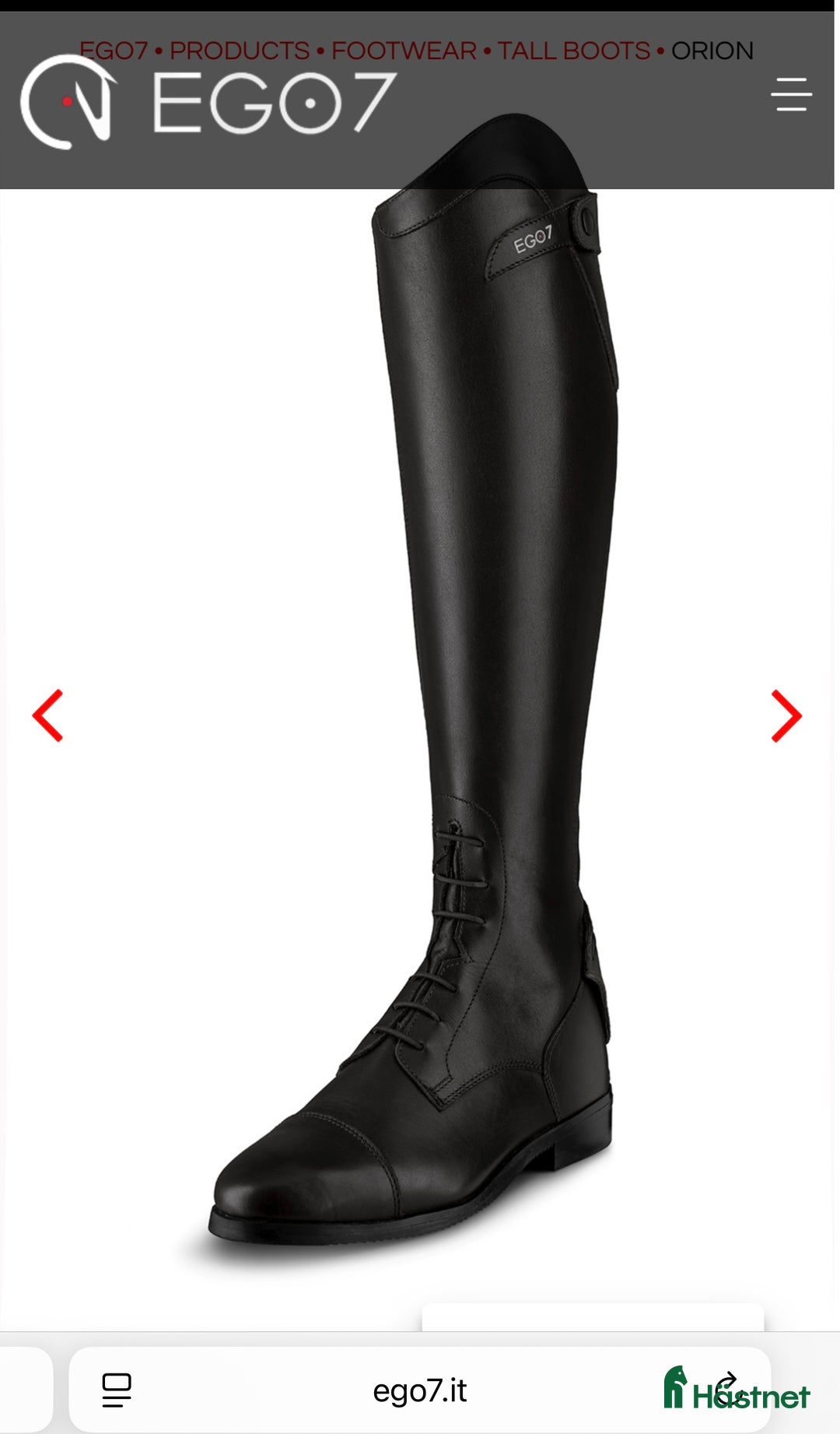 Ridstövlar ryttarutrustning till salu: Ego7 svarta ridstövlar i nyskick i Kullavik - Annons 2