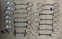 Bett hästutrustning till salu: Oanvända och fina begagnade bett i Våxtorp - Annons 1