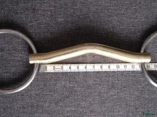 Bett hästutrustning Fagerbits Frans, lös ring, 125mm i Norrtälje - Annons 22