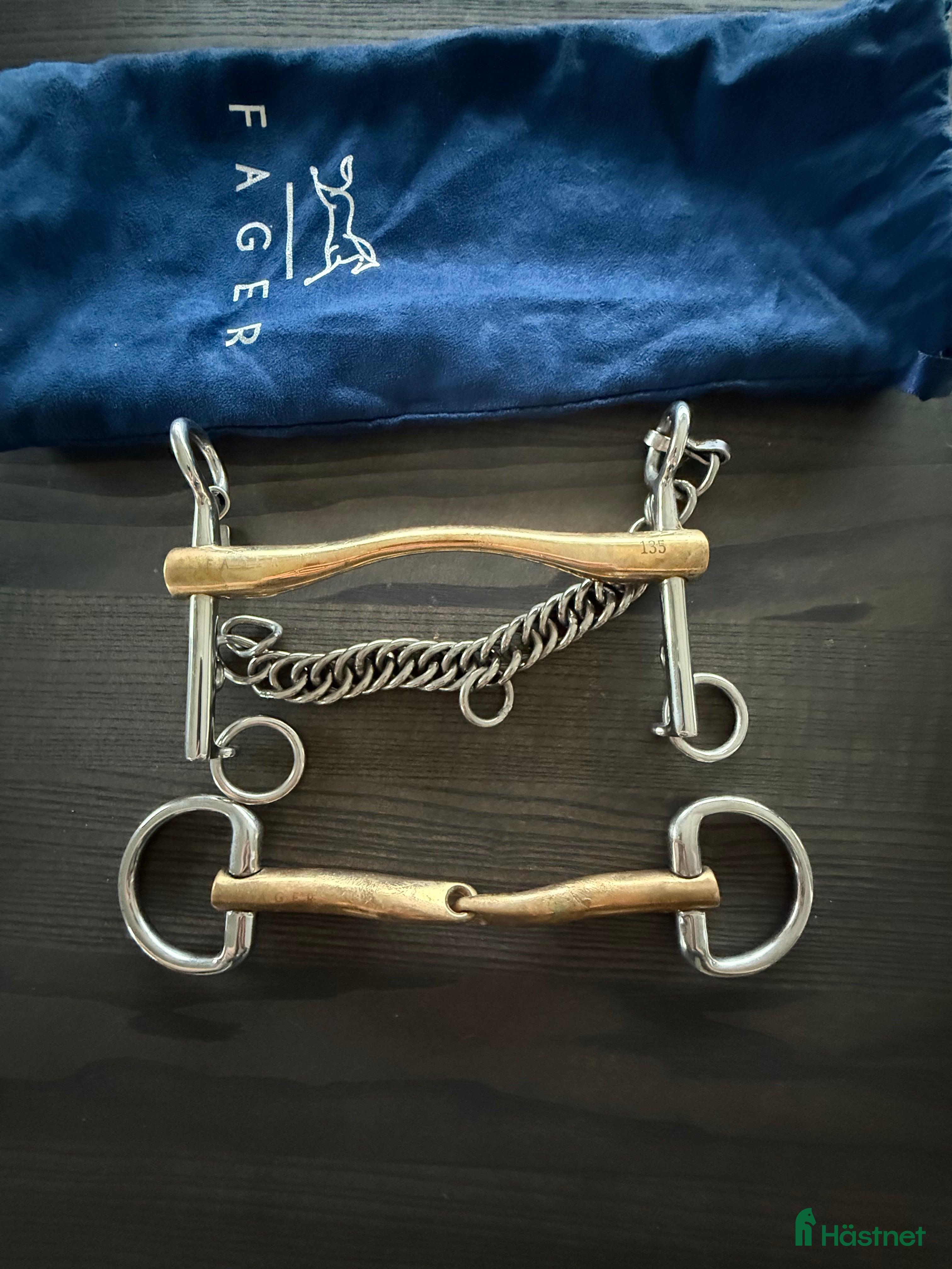 Bett hästutrustning till salu: Fager kandarstång & bridong  i Helsingborg - Annons 24