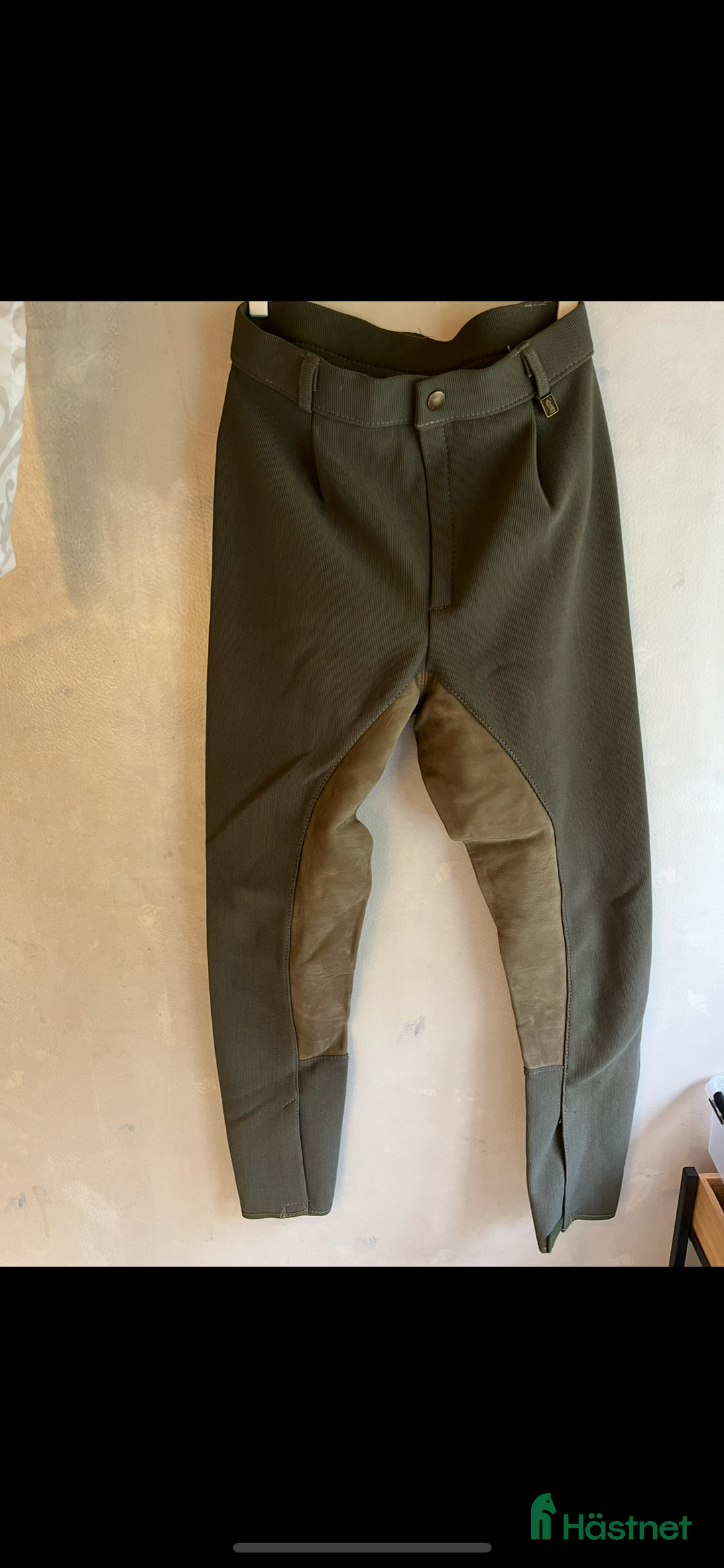 Ridbyxor ryttarutrustning till salu:  Ridbyxor Nya / Oanvända. St: ~ 38 ( se mått ). i Hallaryd - Annons 3