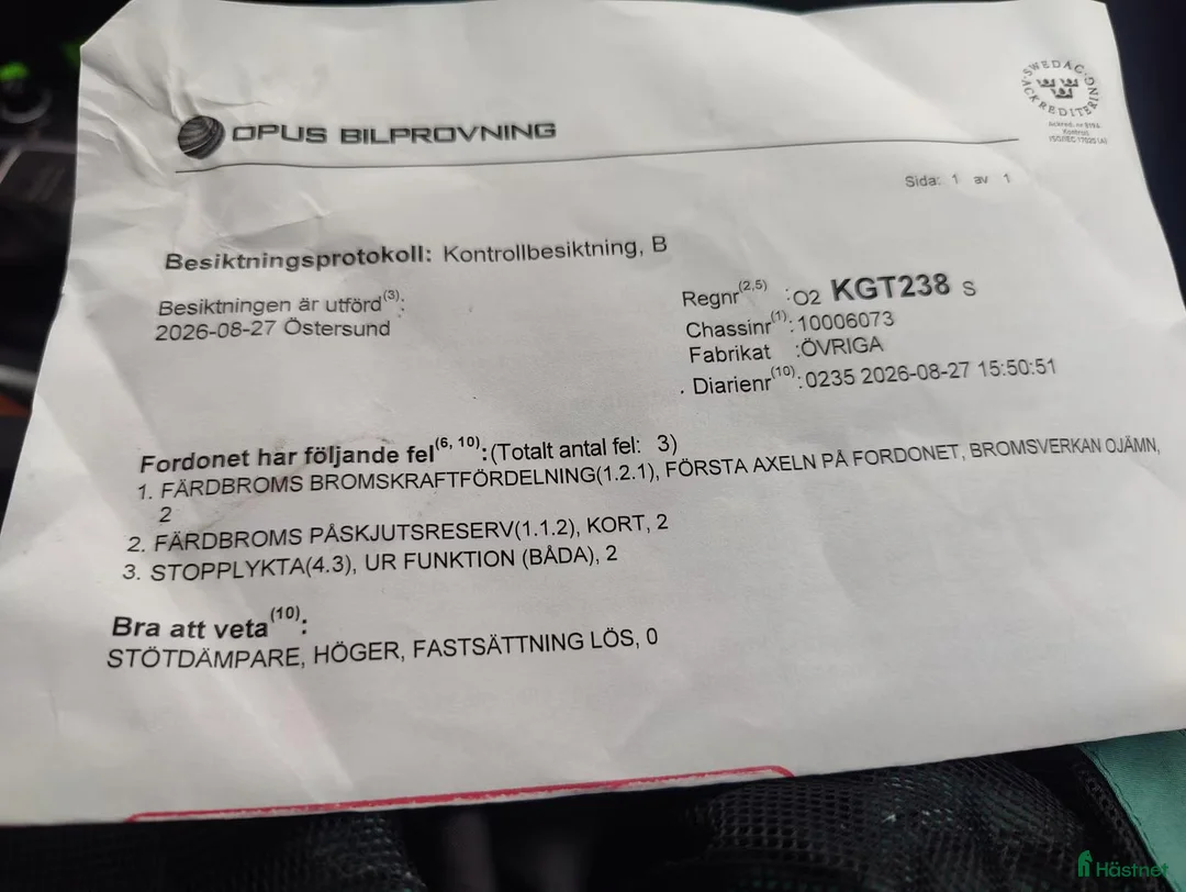 Hästtransporter  fordon & transport till salu: Umesläp - Annons 8