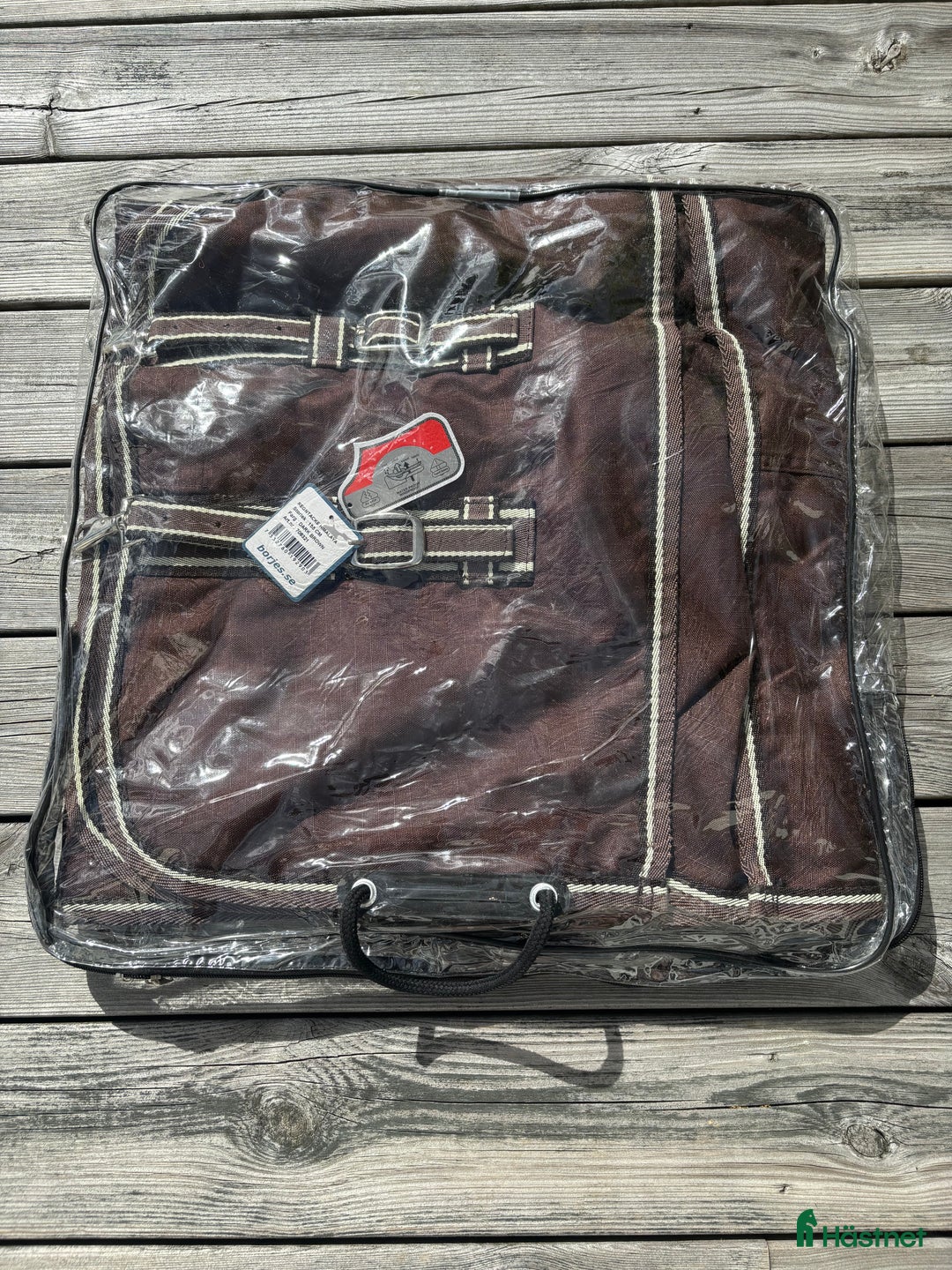 Täcken hästutrustning till salu: Regntäcke stl 155 helt nytt i Kungsbacka - Annons 1