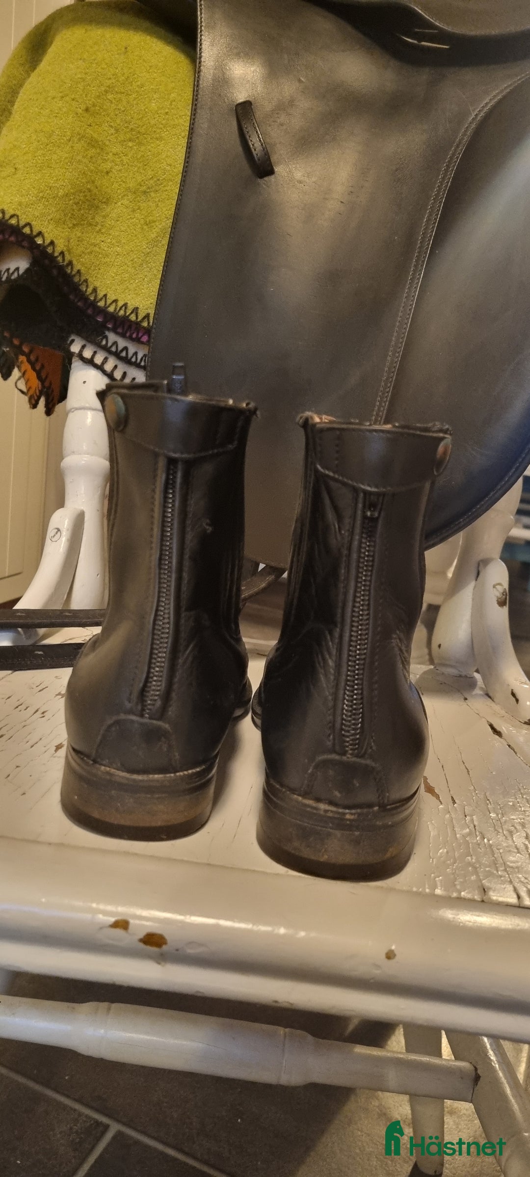 Ridstövlar ryttarutrustning till salu: Italienska ridskor strl 38 i Ljungbyhed - Annons 3