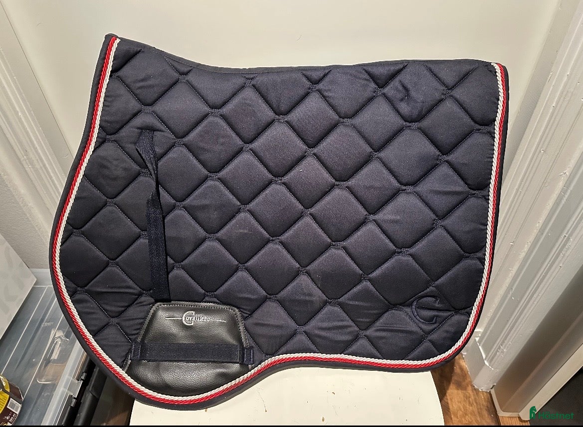 Schabrak & Vojlockar hästutrustning till salu: Marinblått hoppschabrak i Åre - Annons 21