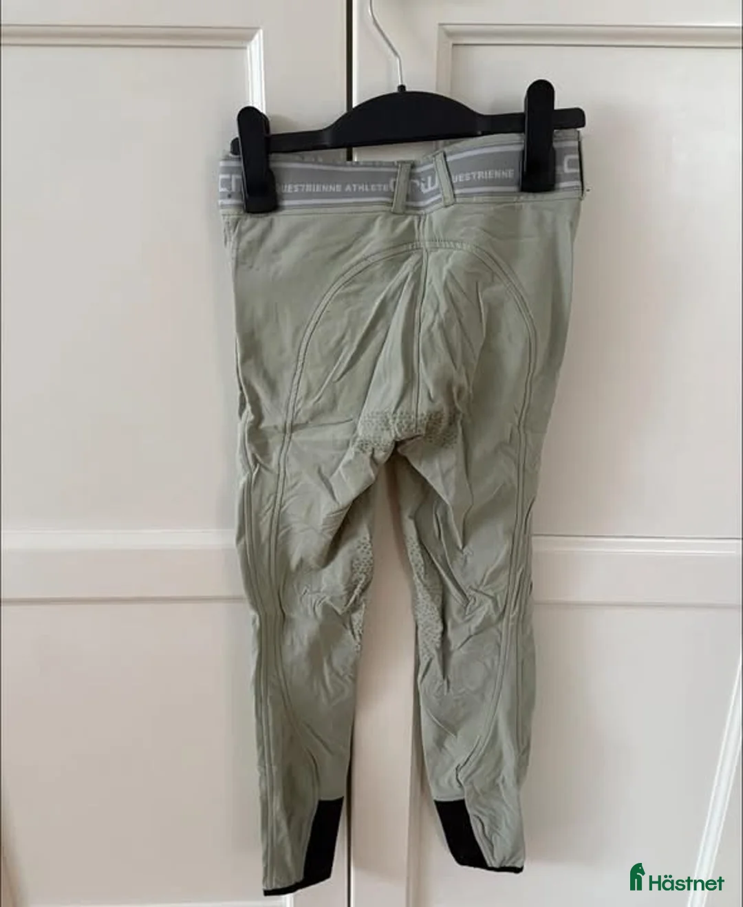 Ridbyxor ryttarutrustning till salu: Ljusgröna CRW ridbyxor till salu - Annons 2